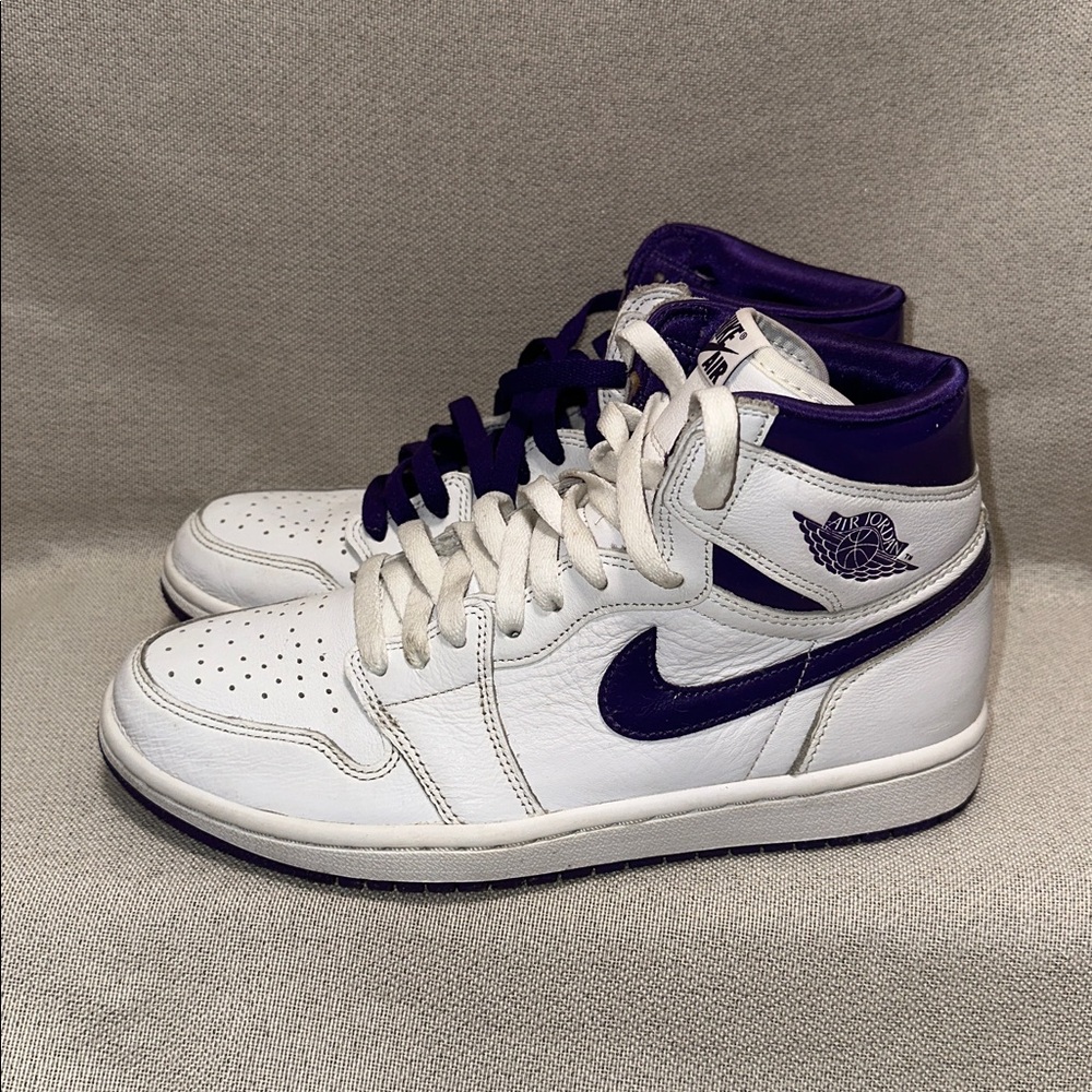 🔴SOLD🔴 Nike High-Top Jordan  1s White and Purple - Picture 3 of 9